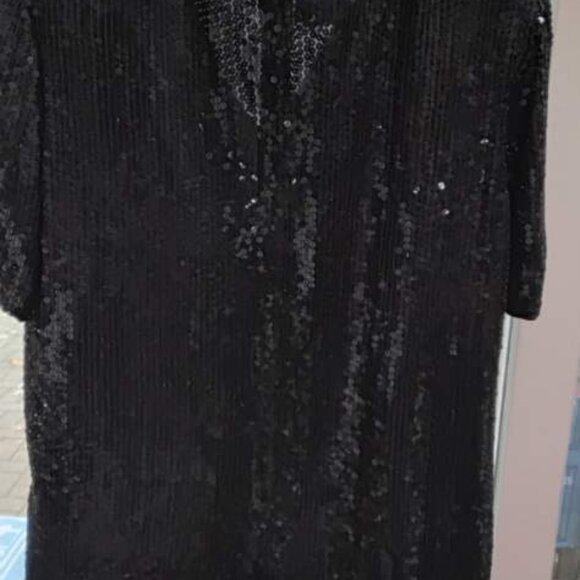 Sequin/ Beaded 3X Evening Wear Blouse - Picture 6 of 6
